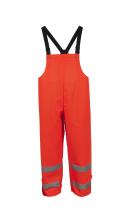 Radians 21217-12-2-FOR-4X - 217BT Flex Arc Bib Trouser - Fluorescent Orange - Size 4X