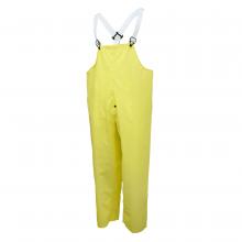 Radians 27001-13-2-YEL-4X - 275BTF Tuff Wear Bib Trouser with Safety Fly - Safety Yellow - Size 4X