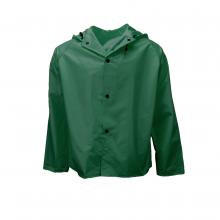 Radians 35001-00-1-GRN-S - 35AJ Universal Jacket with Hood - Green - Size S