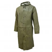 Radians 45001-30-1-GRN-L - 45AC Magnum Coat with Attached Hood - Green - Size L