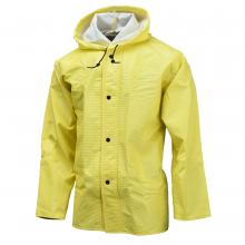 Radians 56001-00-2-YEL-4X - 56AJ Dura Quilt Jacket with Hood - Safety Yellow - Size 4X