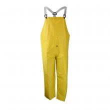 Radians 56001-13-2-YEL-4X - 56BTF Dura Quilt Bib Trouser with Fly - Safety Yellow - Size 4X