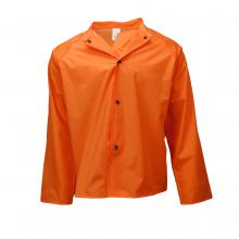 Radians 77001-01-1-ORG-XL - 77SJ Sani Light Jacket with Snaps - Orange - Size XL