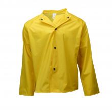 Radians 77001-01-1-YEL-M - 77SJ Sani Light Jacket with Snaps - Safety Yellow - Size M