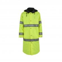 Radians 97001-33-1-LBK-S - 9700RCH Responder Reversible Coat - Hi-Vis Lime/Black - Size S