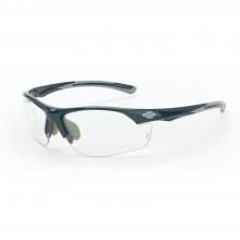 Radians 1664 - AR3 Premium Safety Eyewear - Shiny Pearl Gray Frame - Clear Lens