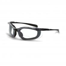 Radians 84425 - Concept Foam Lined Bifocal Safety Eyewear - Crystal Black Frame - Clear Lens - 2.5 Diopter