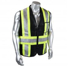 Radians CSV22-01Z3-XL - CSV22 Custom Type O Class 1 Safety Vest - Black - Size XL