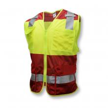 Radians CSV6-01Z1-2X - CSV6 Custom Type O Class 1 Safety Vest - Red - Size 2X