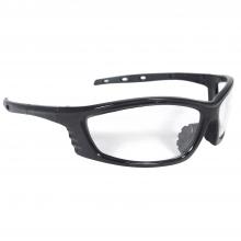 Radians CS1-10 - Chaos™ Safety Eyewear - Black Frame - Clear Lens