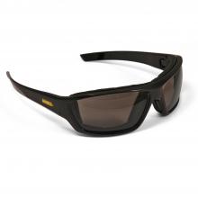 Radians DPG83-21D - DPG83 Converter™ Safety Glass/Goggle Hybrid - Black Frame - Smoke Anti-Fog Lens