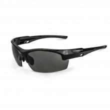 Radians 4061 - Crucible Premium Safety Eyewear - Shiny Black Frame - Smoke Lens