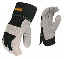 Radians DPG41L - DPG41 Select Shoulder Cowhide Leather Palm Glove - Size L - Gray and Black