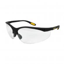 Radians DPG59-120D - DPG59 Reinforcer RX™ Safety Glass - Black Frame - Clear Lens - 2.0 Diopter