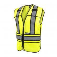 Radians DSV421-XL/3X - DSV421 Class 2 Adjustable Breakaway Mesh Vest - Green - Size XL-3X