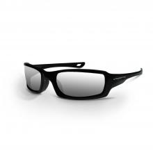 Radians 2063 - M6A Premium Safety Eyewear - Pearl Black Frame - Silver Mirror Lens