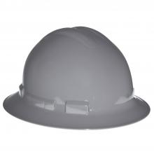 Radians QHR6-DARK GRAY - Quartz™ Full Brim 6 Point Ratchet Hard Hat - Dark Gray