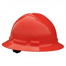 Radians QHR6-RED - Quartz™ Full Brim 6 Point Ratchet Hard Hat - Red