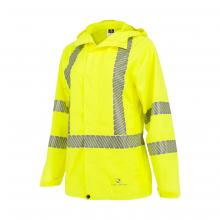 Radians RW12L-3ZGR-2X - RW12L Ladies Lightweight Rain Jacket - Green - 2X