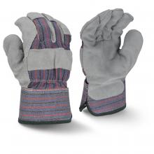 Radians RWG3205XXL - RWG3205 Fleece Lined Regular Shoulder Gray Split Cowhide Leather Glove - Size 2X