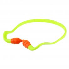 Radians RB2120 - Rad-Band™ 2 Banded Earplugs - Yellow Band / Orange Pods