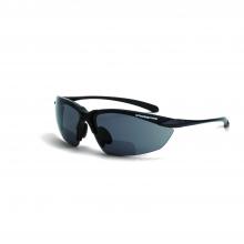 Radians 92115 - Sniper Bifocal Safety Eyewear - Matte Black Frame - Smoke Lens - 1.5 Diopter