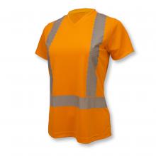 Radians ST11W-2POS-M - ST11 Class 2 High Visibility Women's Safety T-Shirt with Max-Dri™ - Orange - Size M