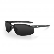 Radians 1241 W - ES5W Premium Safety Eyewear - Crystal Black Frame - Smoke Lens