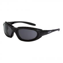 Radians 2861 AF - Journey Man Foam Lined Safety Eyewear - Shiny Black Frame - Dark Smoke Anti-Fog Lens