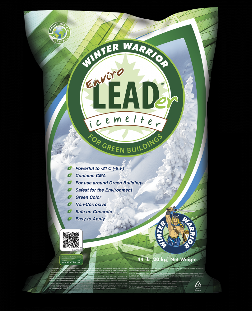 44 LB Bag Winter Warrior Enviro LEADer Icemelter<span class=' ItemWarning' style='display:block;'>Item is usually in stock, but we&#39;ll be in touch if there&#39;s a problem<br /></span>