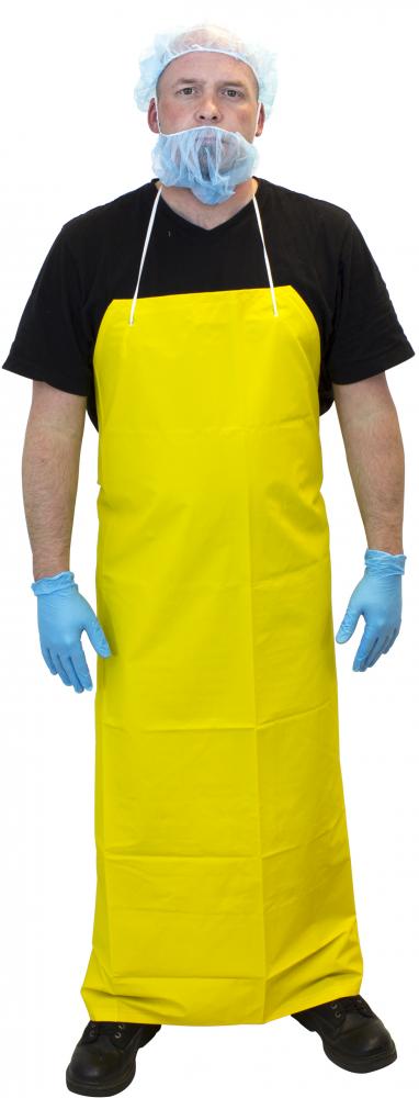 35 MIL YELLOW PVC/POLYESTER APRON, 35&#34;X50&#34; 50/CS<span class=' ItemWarning' style='display:block;'>Item is usually in stock, but we&#39;ll be in touch if there&#39;s a problem<br /></span>