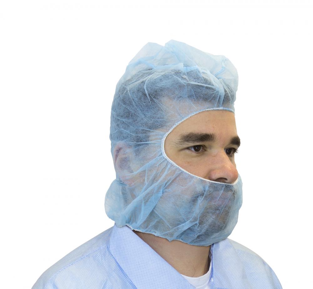 WHITE POLYPROPYLENE HOOD, 100/BG 10BG/CS<span class=' ItemWarning' style='display:block;'>Item is usually in stock, but we&#39;ll be in touch if there&#39;s a problem<br /></span>