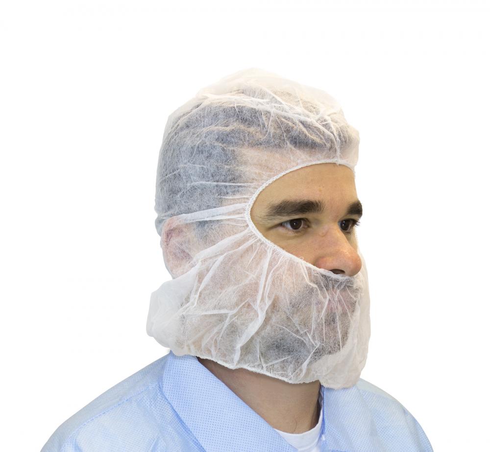 WHITE POLYPRO HOOD, 100PCS/BAG, 2000PCS/CS-20BAGS/CA<span class=' ItemWarning' style='display:block;'>Item is usually in stock, but we&#39;ll be in touch if there&#39;s a problem<br /></span>