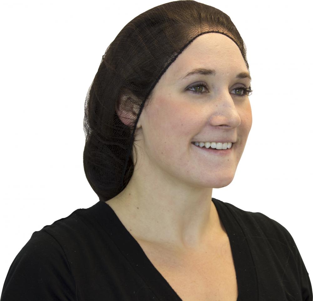 HAIR NET, HEAVYWEIGHT POLYESTER, BROWN, 18&#34;, 1,000/CASE<span class=' ItemWarning' style='display:block;'>Item is usually in stock, but we&#39;ll be in touch if there&#39;s a problem<br /></span>