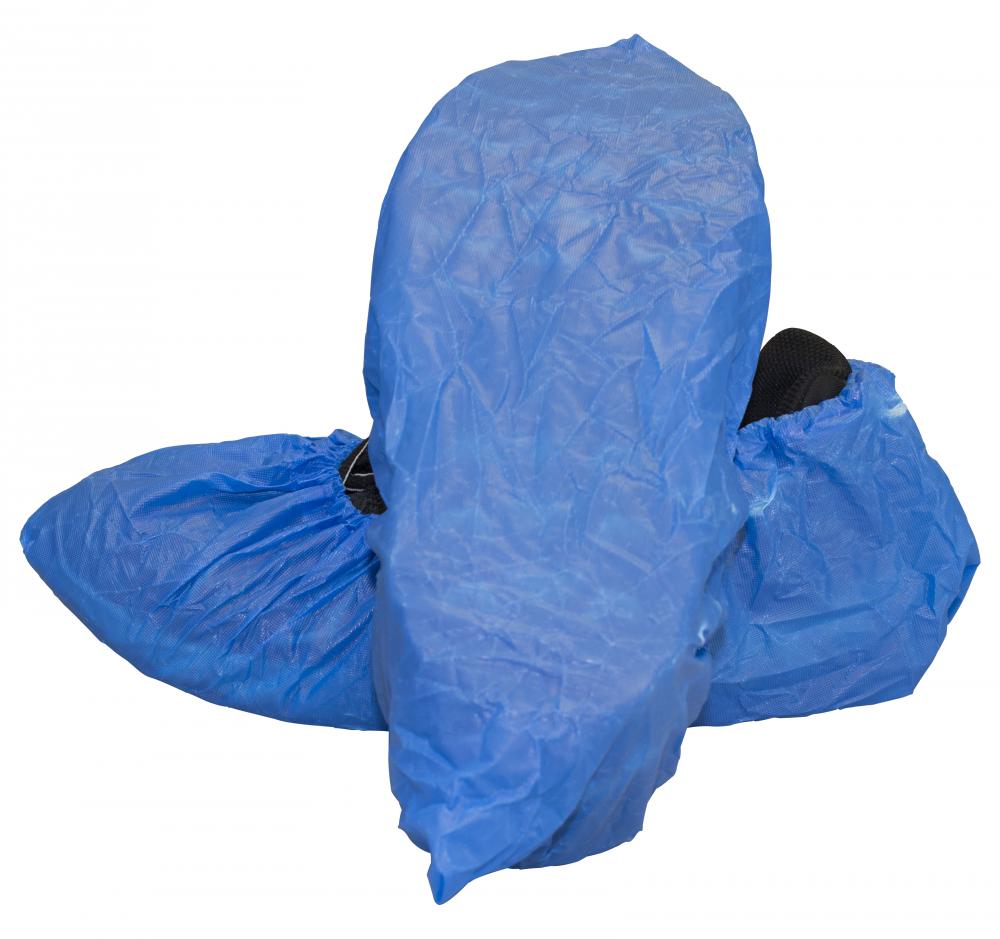 CPE SHOE COVER, BLUE, 300EA/CS, XL<span class=' ItemWarning' style='display:block;'>Item is usually in stock, but we&#39;ll be in touch if there&#39;s a problem<br /></span>