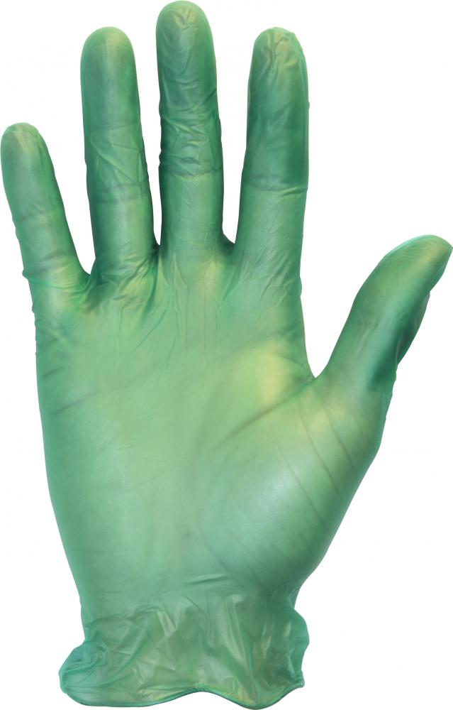 GREEN STANDARD POWDER FREE VINYL, 100/BX 10BX/CS, LG<span class=' ItemWarning' style='display:block;'>Item is usually in stock, but we&#39;ll be in touch if there&#39;s a problem<br /></span>