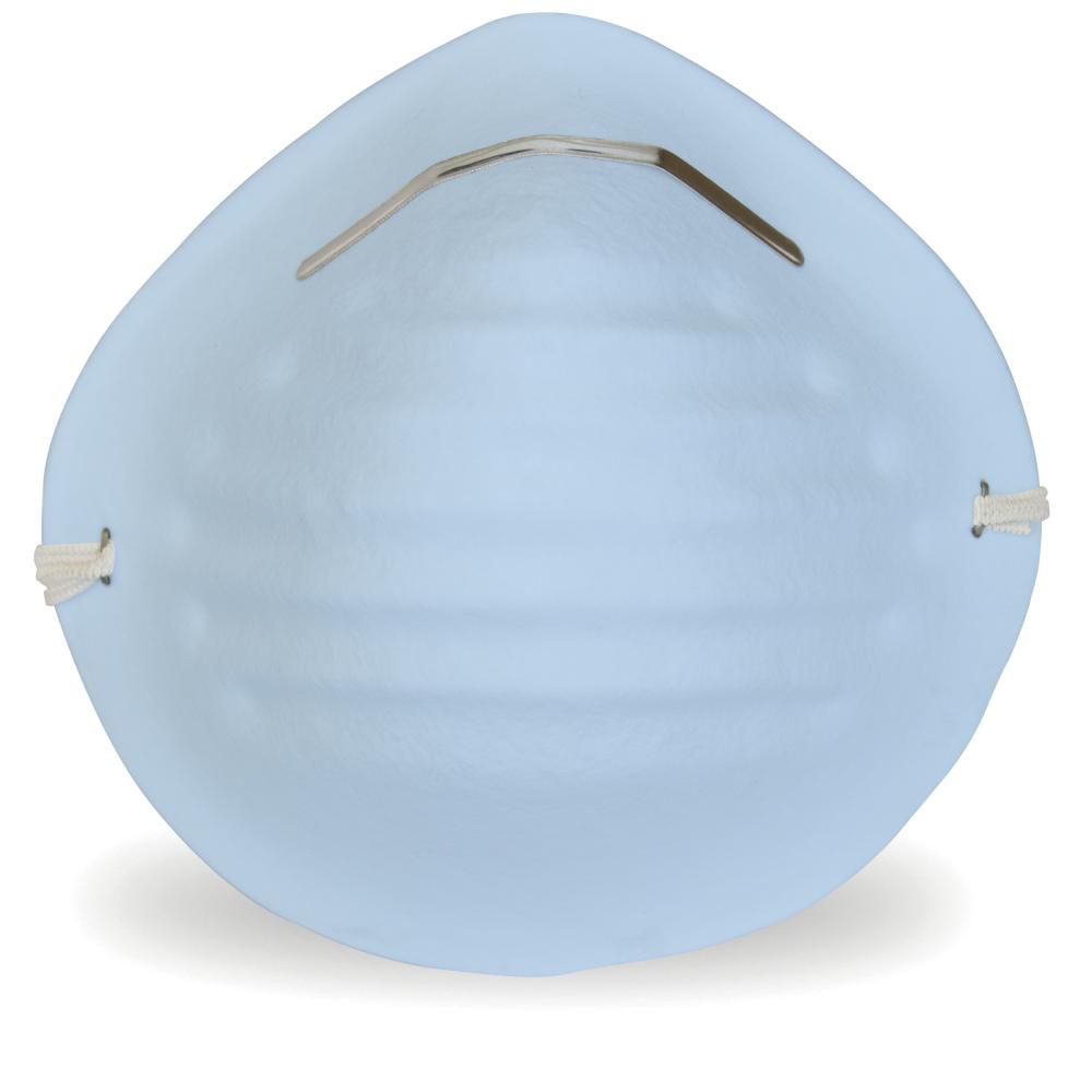 BLUE CONE NON-RATED NUISANCE LEVEL DUST MASK, 50/BX 20BX/CS<span class=' ItemWarning' style='display:block;'>Item is usually in stock, but we&#39;ll be in touch if there&#39;s a problem<br /></span>