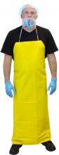 Safety Zone DAV35-35X50 - 35 MIL YELLOW PVC/POLYESTER APRON, 35"X50" 50/CS