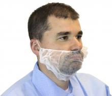 Safety Zone DBRD-1000-MM - WHITE PLEATED BEARD COVERS