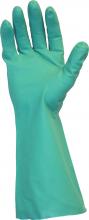 Safety Zone GNGF-LG-15 - GREEN NITRILE FLOCKED LINED, 15 MIL, INDIVIDUALLY BAGGED