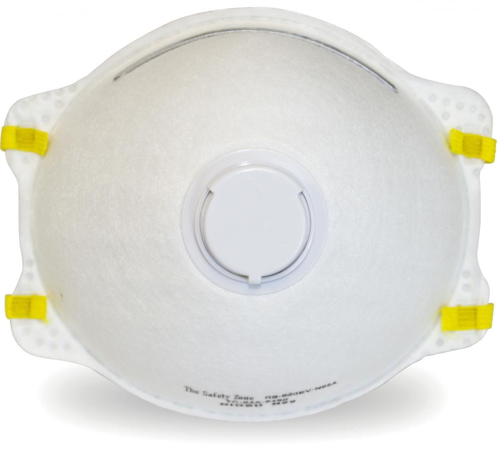 Safety Zone Brand NIOSH Approved Respirator, Exhal<span class=' ItemWarning' style='display:block;'>Item is usually in stock, but we&#39;ll be in touch if there&#39;s a problem<br /></span>