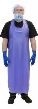 Safety Zone DAV06-35X45-DC - 6 MIL 35?X45? Blue Die Cut Vinyl Apron, 6 DZ/CS