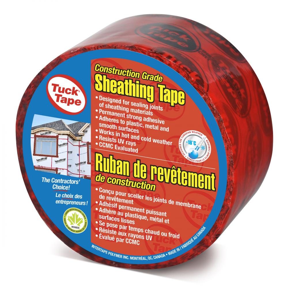 Ruban Tuck® Tape de revêtement pour coupe vapeur de PE et membrane de revêtement<span class=' ItemWarning' style='display:block;'>Item is usually in stock, but we&#39;ll be in touch if there&#39;s a problem<br /></span>