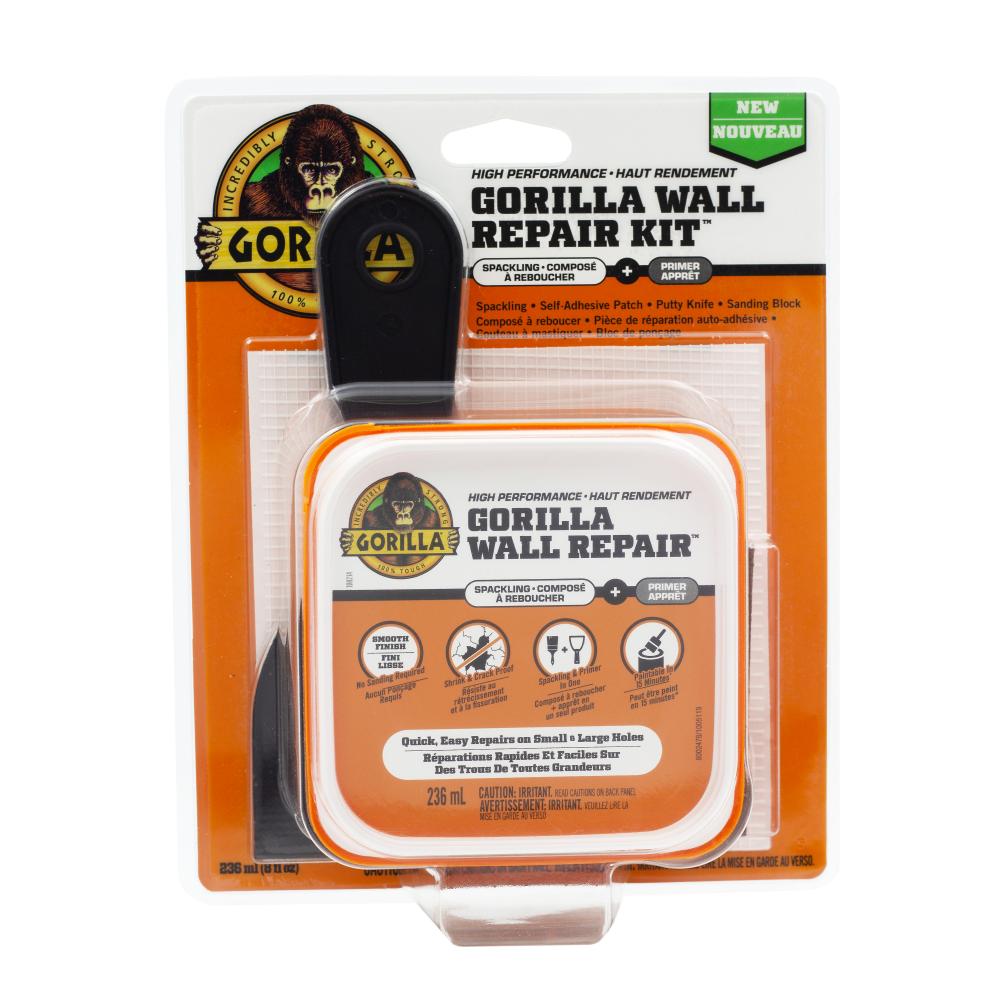 Gorilla Wall Repair Kit 4pc Disp<span class=' ItemWarning' style='display:block;'>Item is usually in stock, but we&#39;ll be in touch if there&#39;s a problem<br /></span>