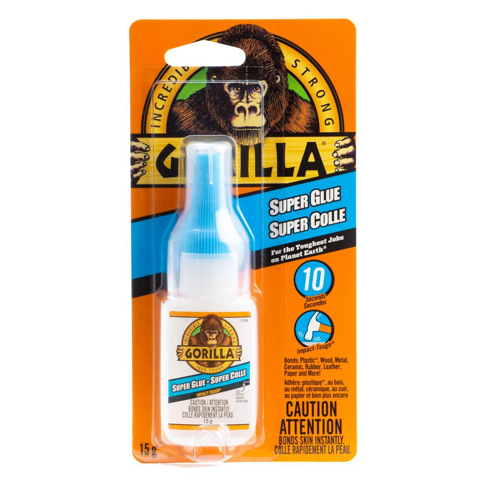 Gorilla Super Glue 15g 6pc Bulk<span class=' ItemWarning' style='display:block;'>Item is usually in stock, but we&#39;ll be in touch if there&#39;s a problem<br /></span>