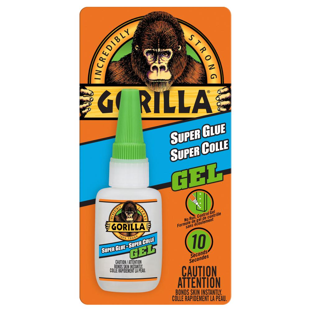 Gorilla Super Glue Gel 15g 6pc Bulk<span class=' ItemWarning' style='display:block;'>Item is usually in stock, but we&#39;ll be in touch if there&#39;s a problem<br /></span>