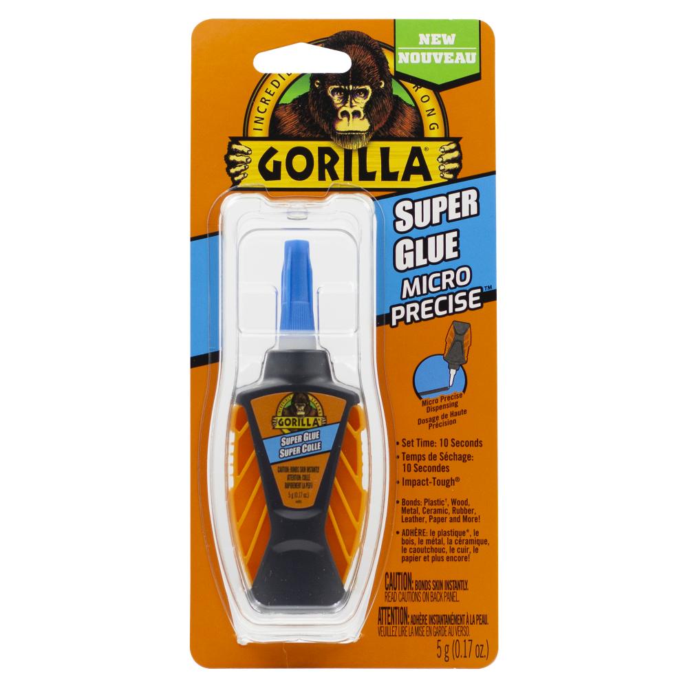 GORILLA SUPER GLUE MICRO PRECISE LIQUID 5G 5PC DISPLAY<span class=' ItemWarning' style='display:block;'>Item is usually in stock, but we&#39;ll be in touch if there&#39;s a problem<br /></span>