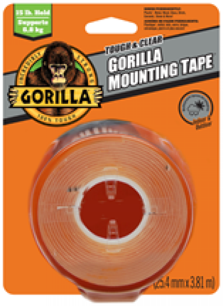 Gorilla Tough & Clear Mounting Tape- XL<span class=' ItemWarning' style='display:block;'>Item is usually in stock, but we&#39;ll be in touch if there&#39;s a problem<br /></span>