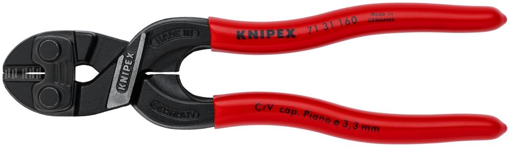 6 1/4&#34; CoBolt® S Compact Bolt Cutters-Notched Blade<span class=' ItemWarning' style='display:block;'>Item is usually in stock, but we&#39;ll be in touch if there&#39;s a problem<br /></span>