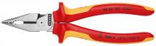 Knipex Tools 08 28 185 US - 7 1/4" Needle-Nose Combination Pliers-1000V Insulated